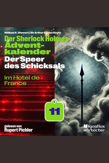Im Hotel de France (Der Sherlock Holmes-Adventkalender: Der Speer des Schicksals Folge 11) - cover