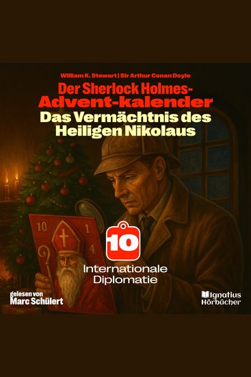 Internationale Diplomatie (Der Sherlock Holmes-Adventkalender: Das Vermächtnis des Heiligen Nikolaus Folge 10) - cover