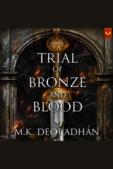 Trial of Bronze and Blood - A Fantasy Romance Novel - cover
