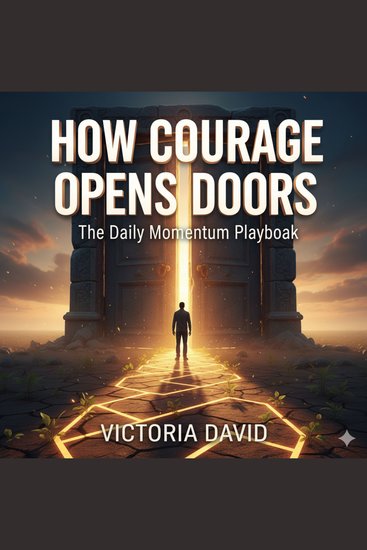 How Courage Opens Doors - The Daily Momentum Playbook - cover