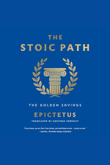 The Stoic Path - The Golden Sayings - cover