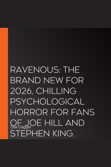 Ravenous: The brand new for 2026 chilling psychological horror for fans of Joe Hill and Stephen King - cover