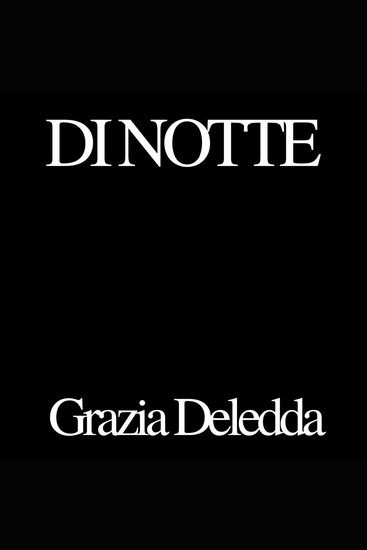 Di notte - cover
