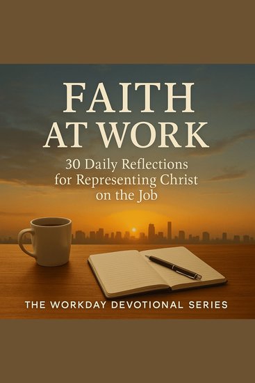 Faith at Work - 30 Daily reflections for Representing Christ on the Job - cover