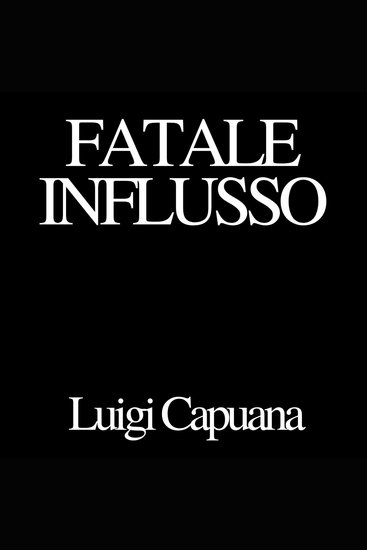Fatale influsso - cover