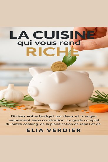 La Cuisine qui vous rend Riche - Divisez votre budget par deux et mangez sainement sans frustration le guide complet du batch cooking de la planification de repas et de l’anti-gaspi - cover
