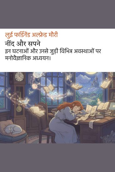 नींद और सपने - इन घटनाओं और उनसे जुड़ी विभिन्न अवस्थाओं पर मनोवैज्ञानिक अध्ययन। - cover