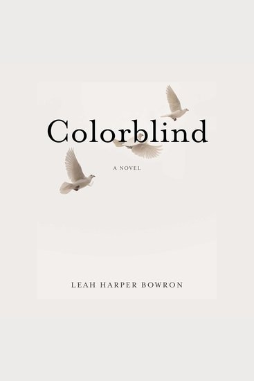 Colorblind - A Novel - cover