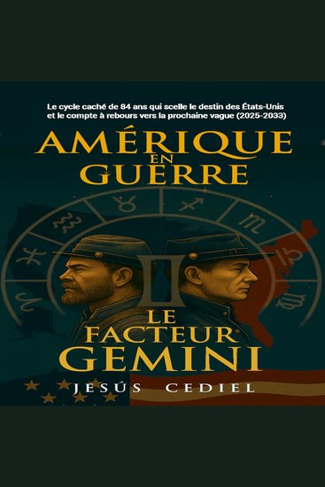 AMÉRIQUE EN GUERRE & LE FACTEUR GÉMEAUX - Le cycle caché de 84 ans qui scelle le destin des États-Unis et le compte à rebours vers la prochaine vague (2025-2033) - cover