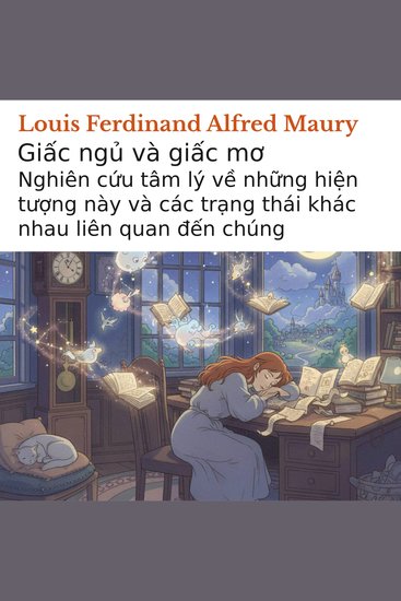 Giấc ngủ và giấc mơ - Nghiên cứu tâm lý về những hiện tượng này và các trạng thái khác nhau liên quan đến chúng - cover