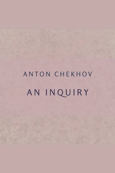 Inquiry An - cover