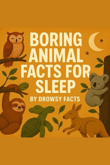 Boring Animal Facts for Sleep - cover
