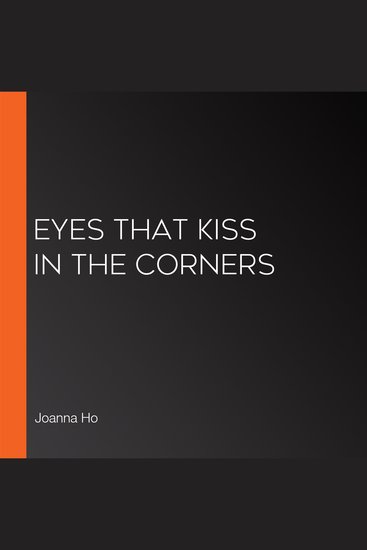 Eyes That Kiss in the Corners - cover