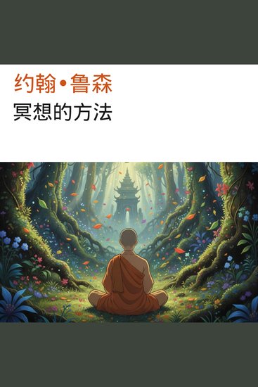 冥想的方法 - cover