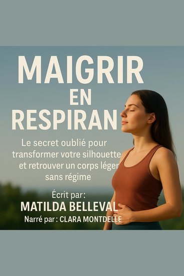 MAIGRIR EN RESPIRANT - Le secret oublié pour transformer votre silhouette et retrouver un corps léger sans régime - cover