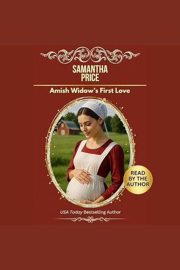 Amish Widow's First Love - Amish Romance - cover