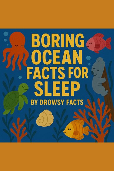 Boring Ocean Facts for Sleep - cover