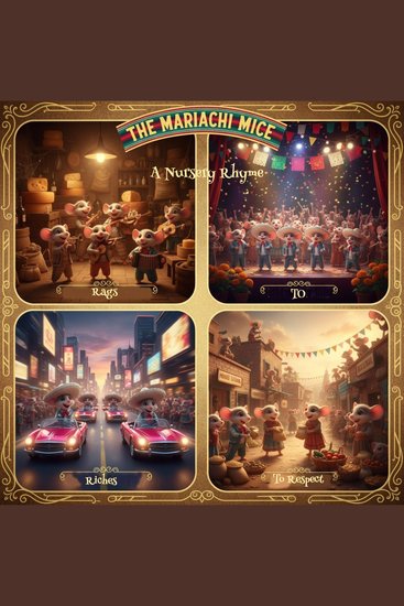 Mariachi Mice The - Rags to Riches to Respect - A Nursery Rhyme - cover