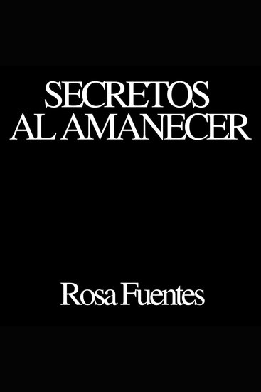 Secretos al amanecer - cover