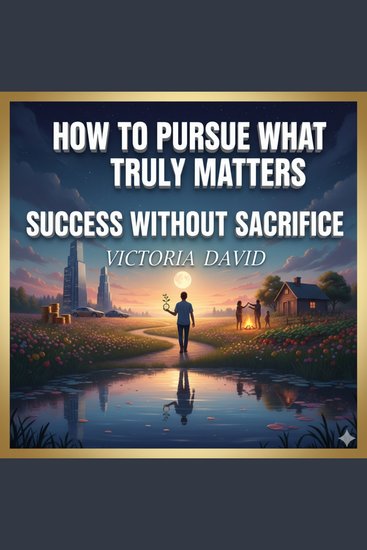 How to Pursue What Truly Matters - Success Without Sacrifice - cover