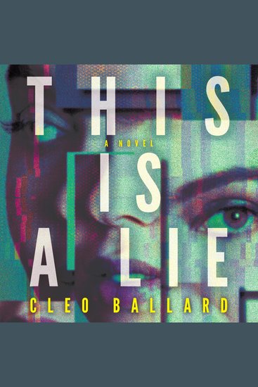 This Is a Lie - A Novel - cover