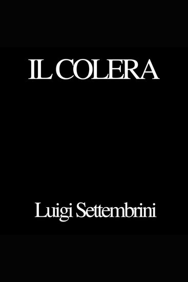 Il colera - cover