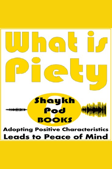 What is Piety - cover