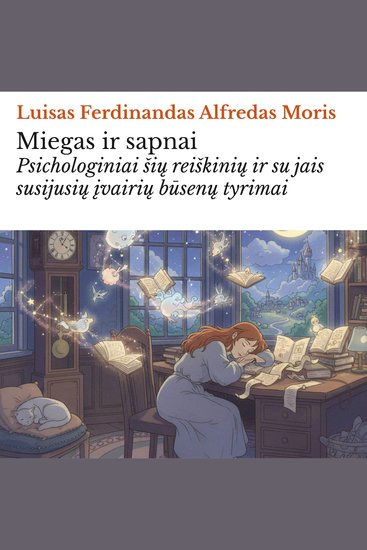 Miegas ir sapnai - Psichologiniai šių reiškinių ir su jais susijusių įvairių būsenų tyrimai - cover