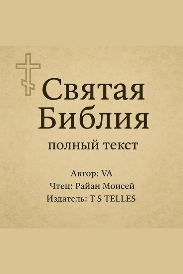 Святая Библия - полный текст - cover