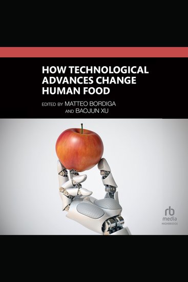 How Technological Advances Change Human Food - cover