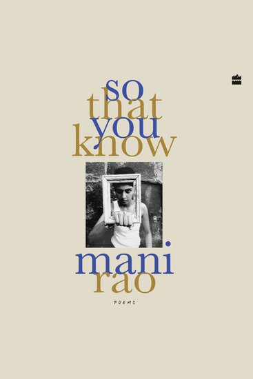 So That You Know - Poems - cover