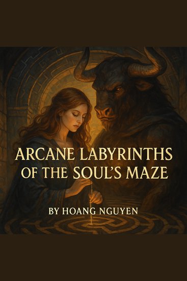 Arcane Labyrinths of the Soul's Maze: Navigating Eternal Bonds with the Labyrinthine Minotaur - Threaded in Spell and Horned Gaze a Maze That Leads Lovers from Labyrinth to Liberation - cover