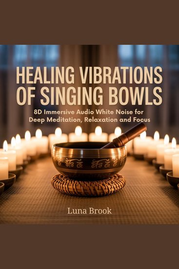 Healing Vibrations of Singing Bowls - 8D Immersive Audio White Noise for Deep Meditation Relaxation and Focus - cover