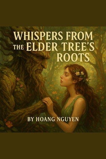 Whispers from the Elder Tree's Roots: An Ent's Ancient Wisdom Guides a Nymph's Blossoming Romance - Rooted in Timeless Bark and Petal Kiss a Guidance That Blooms Love from Soil to Canopy - cover