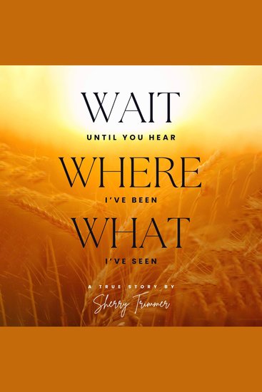 Wait Until You Hear Where I've Been What I've Seen - A True Story - cover