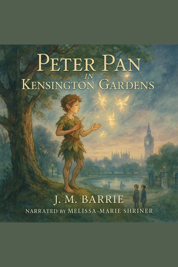 Peter Pan in Kensington Gardens - cover