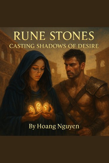 Rune Stones Casting Shadows of Desire: A Diviner's Reading Reveals a Gladiator's Hidden Yearning - Cast in Glyph Glow and Arena Dust a Reading That Unveils the Heart's Colosseum Battle - cover