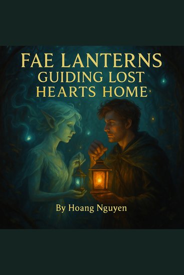 Fae Lanterns Guiding Lost Hearts Home: The Will-o'-Wisp's Illumination of a Wanderer's Path - Flickered in Ethereal Glow and Wayward Steps a Light That Leads Love from Labyrinth to Hearth - cover