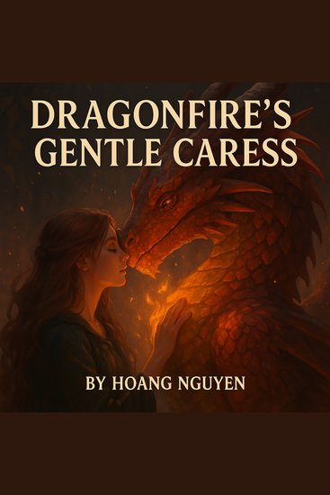 Dragonfire's Gentle Caress: A Tale of Star-Crossed Lovers in the Enchanted Realms of Sylvandar - Amidst Scaled Wings and Whispered Embers a Touch That Melts the Frost of Forbidden Realms - cover