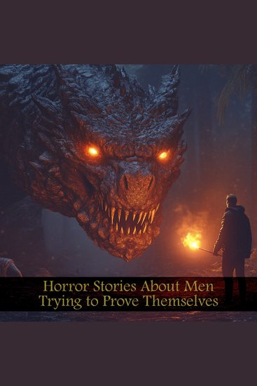 Horror Stories About Men Trying to Prove Themselves - Ghosts demons and worse still can't block a mans pride - cover