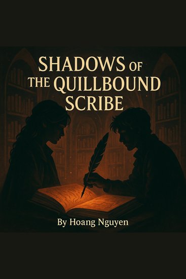 Shadows of the Quillbound Scribe: A Ink Weaver's Inked Oath with the Forgotten Tale Spinner in the Library of Lost Stories - Dipped in Ink Whispers and Spun Tales an Oath That Writes Love on the Pages of Erased Narratives - cover