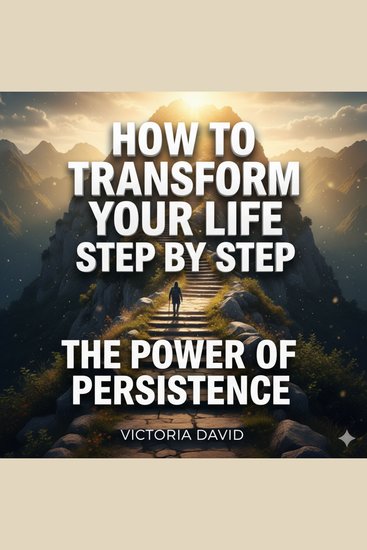 How to Transform Your Life Step by Step - The Power of Persistence - cover