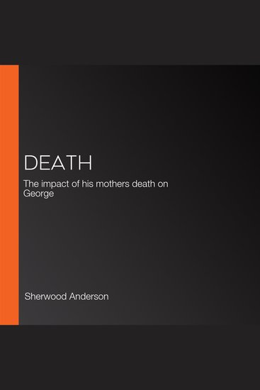 Death - The impact of his mothers death on George - cover