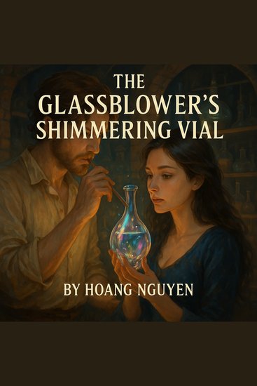 Glassblower's Shimmering Vial The: A Vial Crafter's Liquid Oath with the Potion Drinker in the Alchemist's Hidden Lab - Blown in Glass Whispers and Sipped Essences an Oath That Fills Love with the Bubbling Magic of Transformed Spirits - cover