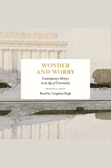 Wonder and Worry - Contemporary History in an Age of Uncertainty - cover