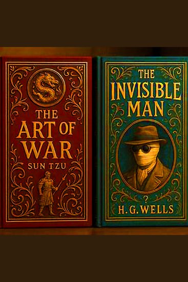 The Art of War and The Invisible Man - cover
