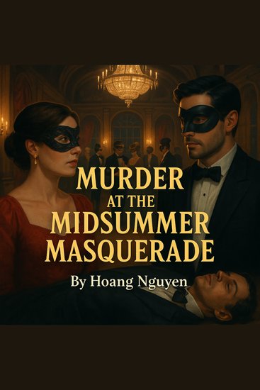 Murder at the Midsummer Masquerade: A Cozy Mystery of Masked Balls and Unmasked Killers - Behind Every Mask Lies a Secret Behind One Mask Lies Murder - cover