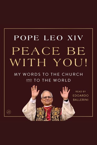 Peace Be with You! - My Words to the Church and to the World - cover
