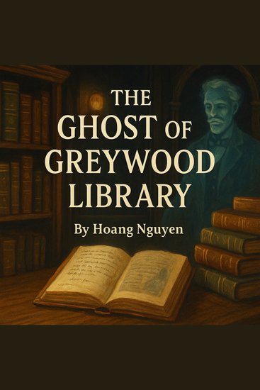 Ghost of Greywood Library The: A Cozy Mystery of Haunted Books and Living Secrets - Some Stories Don't Stay on the Pages - cover