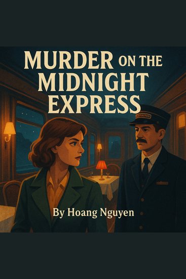 Murder on the Midnight Express: A Cozy Mystery of Train Travel and Timely Deaths - All Aboard for Mystery Romance and a Killer on the Loose - cover